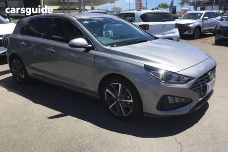Silver 2021 Hyundai I30 Hatchback Elite