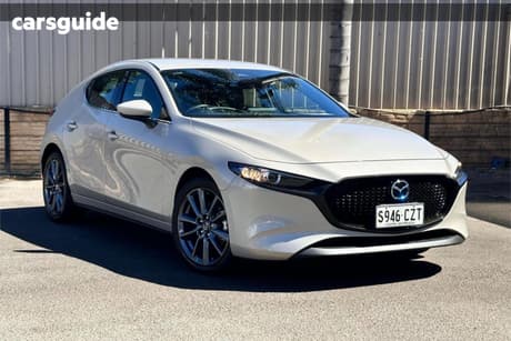Silver 2024 Mazda 3 Hatchback G25 Gt