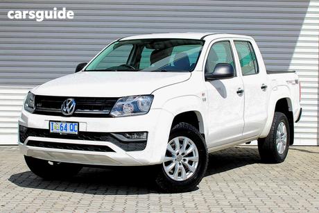 White 2019 Volkswagen Amarok Dual Cab Utility V6 Tdi 550 Core