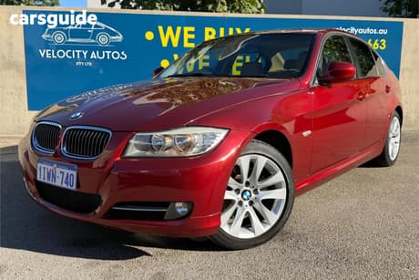 Red 2010 BMW 320D Sedan Executive