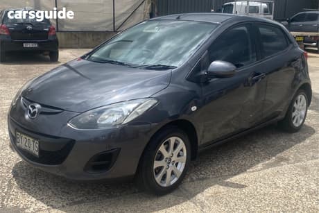 Grey 2013 Mazda 2 Hatchback Neo Sport