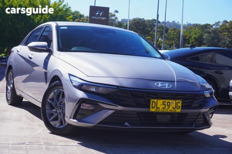 Grey 2024 Hyundai I30 Sedan Elite Hev 1.6P Dct