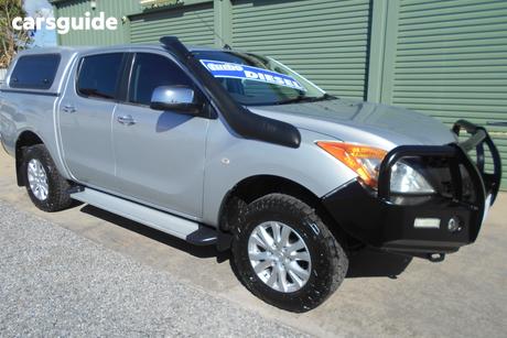 Grey 2012 Mazda BT-50 Dual Cab Utility Gt (4X4)