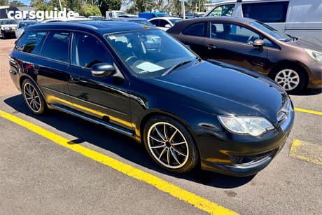 Black 2007 Subaru Liberty Wagon 3.0R