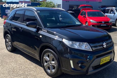 Black 2016 Suzuki Vitara Wagon Rt-S