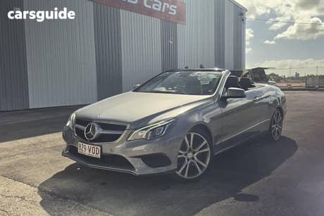 Silver 2014 Mercedes-Benz E250 Cabriolet