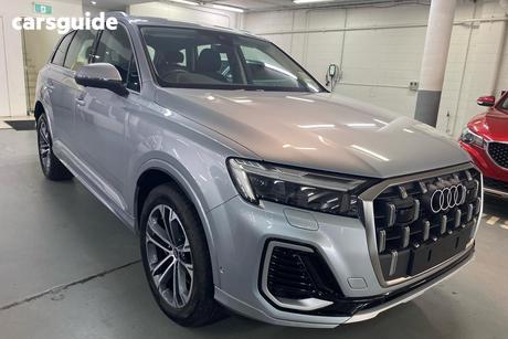Silver 2024 Audi Q7 Wagon 45 Tdi Quattro Mhev