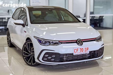 White 2024 Volkswagen Golf Hatchback Gti