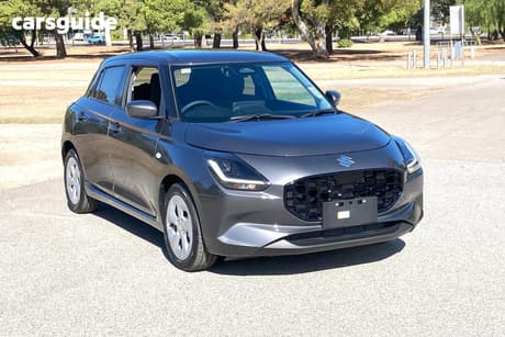 Grey 2025 Suzuki Swift Hatchback Hybrid Plus