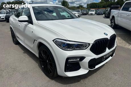 White 2021 BMW X6 Coupe M50I