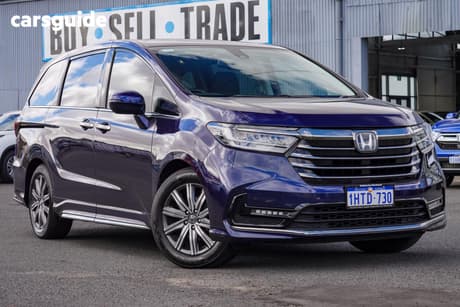 Blue 2021 Honda Odyssey Wagon Vilx7