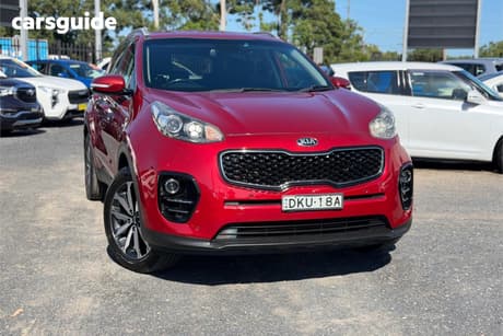 Red 2016 Kia Sportage Wagon Sli (Fwd)