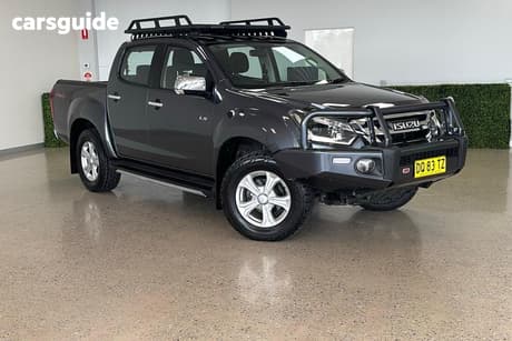 Grey 2019 Isuzu D-MAX Crew Cab Utility Ls-U (4X4)
