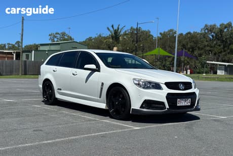 White 2014 Holden Commodore Sportswagon Ss-V