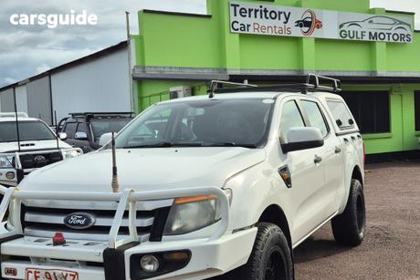 White 2014 Ford Ranger Dual Cab Utility Xls (4X4)