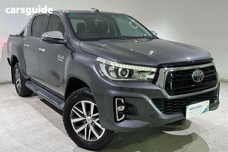 Grey 2020 Toyota Hilux Double Cab Pick Up Sr5 (4X4)