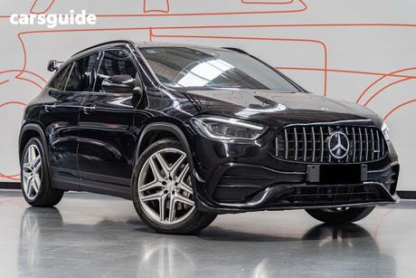 Purple 2021 Mercedes-Benz GLA35 Wagon 4Matic