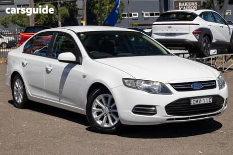 White 2012 Ford Falcon Sedan Xt Ecoboost