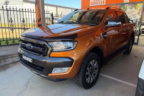 Orange 2018 Ford Ranger Dual Cab Pick-up Wildtrak 3.2 (4X4)