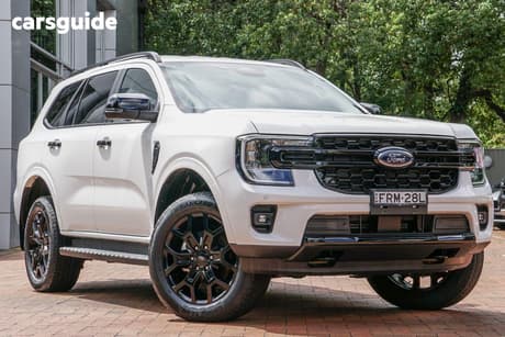 White 2025 Ford Everest Wagon Sport (Rwd)