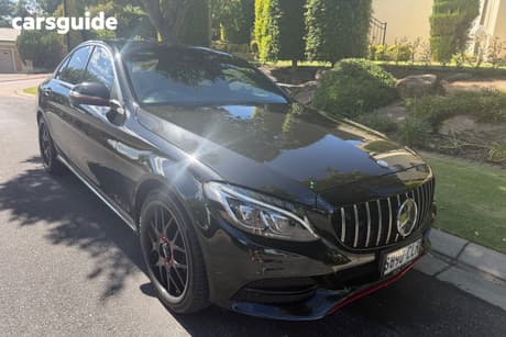 Black 2014 Mercedes-Benz C250 Sedan Bluetec