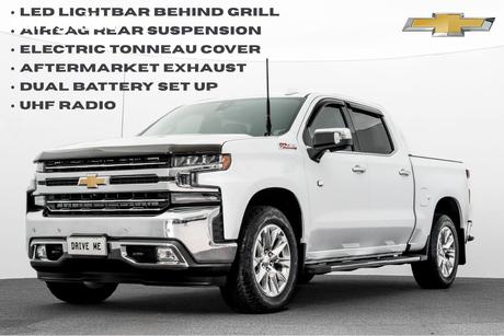 White 2022 Chevrolet Silverado Crew Cab Utility 1500 Ltz Premium Tech Pack