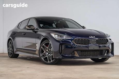 Blue 2022 Kia Stinger Sedan 3.3 Gt (Black Leather)