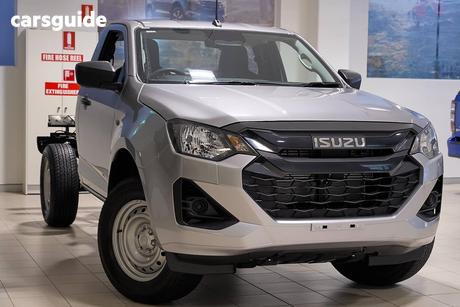 Silver 2025 Isuzu D-MAX Cab Chassis Sx (4X2) High-Ride
