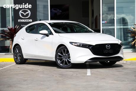 White 2026 Mazda Mazda3 Hatchback G20 Evolve
