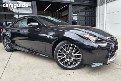 Black 2017 Lexus RC350 Coupe F Sport
