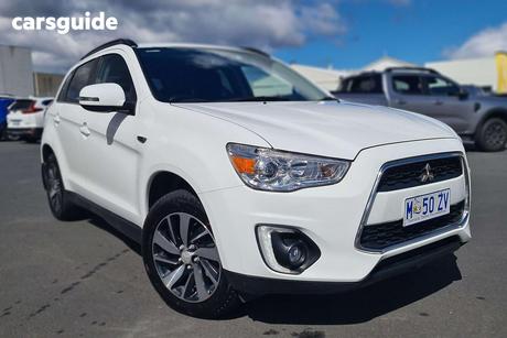 White 2014 Mitsubishi ASX Wagon Ls (4Wd)