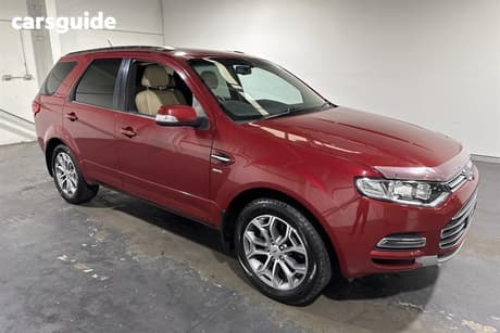 Red 2012 Ford Territory Wagon Titanium (4X4)