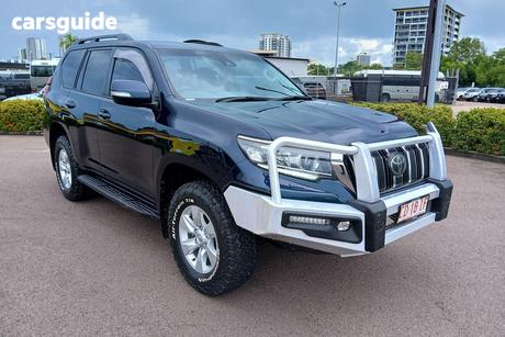 Blue 2018 Toyota Landcruiser Prado Wagon Gxl (4X4)