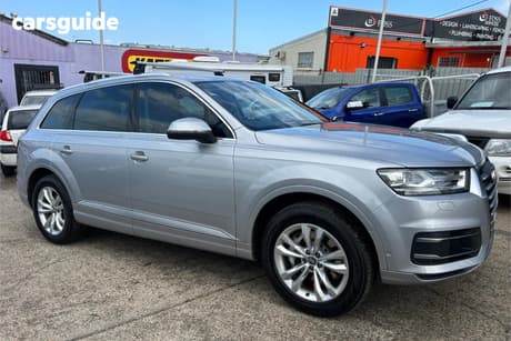 Silver 2015 Audi Q7 Wagon 3.0 Tdi Quattro