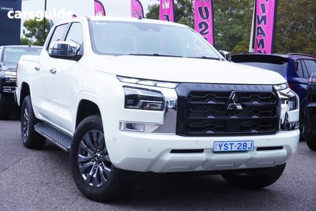 White 2025 Mitsubishi Triton Double Cab Pick Up Gls (4X4) 1T Payload
