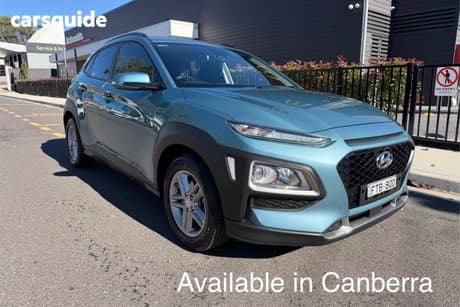 Blue 2017 Hyundai Kona Wagon Active