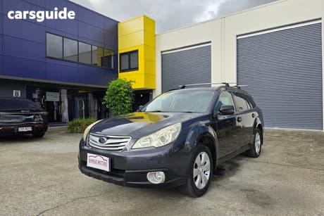 Grey 2010 Subaru Outback Wagon 2.5I Premium