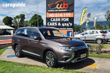 Brown 2019 Mitsubishi Outlander Wagon Es 7 Seat (Awd)