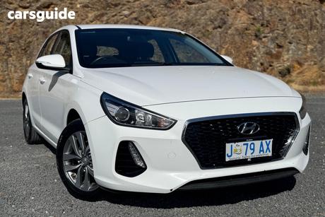 White 2020 Hyundai I30 Hatchback Active