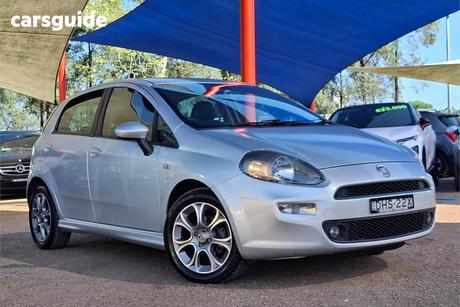 Silver 2013 Fiat Punto Hatchback Lounge