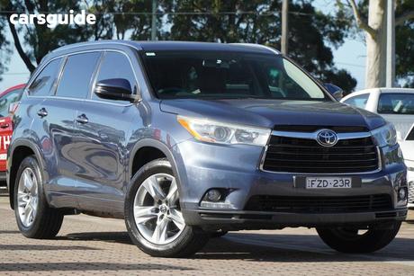 Purple 2016 Toyota Kluger Wagon Grande (4X4)