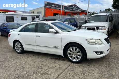 White 2008 Toyota Aurion Sedan Presara