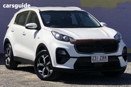 White 2019 Kia Sportage Wagon Si (Awd)