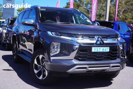 Grey 2024 Mitsubishi Pajero Sport Wagon Gls (4Wd) 7 Seat