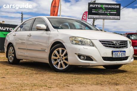 White 2007 Toyota Aurion Sedan Presara