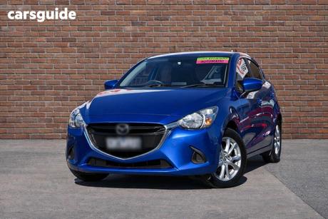 Blue 2016 Mazda 2 Hatchback Maxx