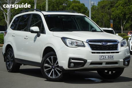 White 2017 Subaru Forester Wagon 2.5I-S