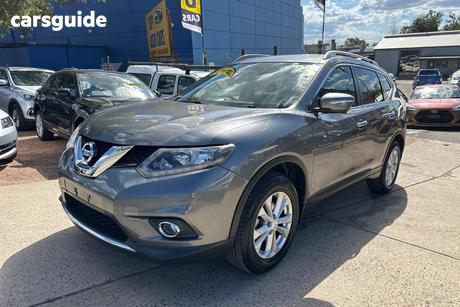 Grey 2015 Nissan X-Trail Wagon St-L (Fwd)