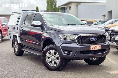 Grey 2021 Ford Ranger Double Cab Pick Up Xlt 2.0 (4X4)