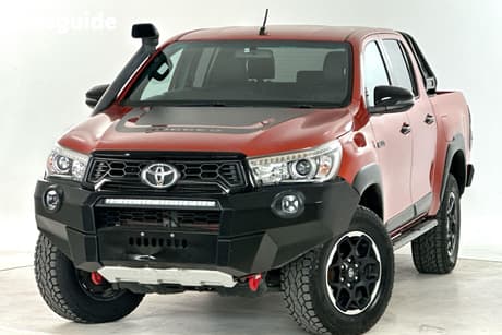 Red 2018 Toyota Hilux Double Cab Pick Up Rugged X (4X4)